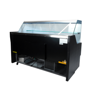 Wesley 1.5 Black Refrigerated Display 130 L - CombiSteel