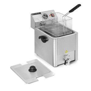Professionele Friteuse 8 L met Aftap - Dynasteel