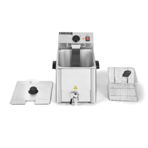Professionele Friteuse 8 L met Aftap - Dynasteel