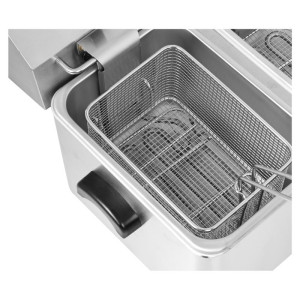Professionelle Fritteuse 2 x 4 L - Dynasteel