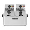 Professionelle Fritteuse 2 x 4 L - Dynasteel