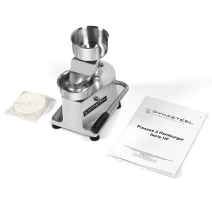 Hamburgerpers - Ø 130 mm - Dynasteel