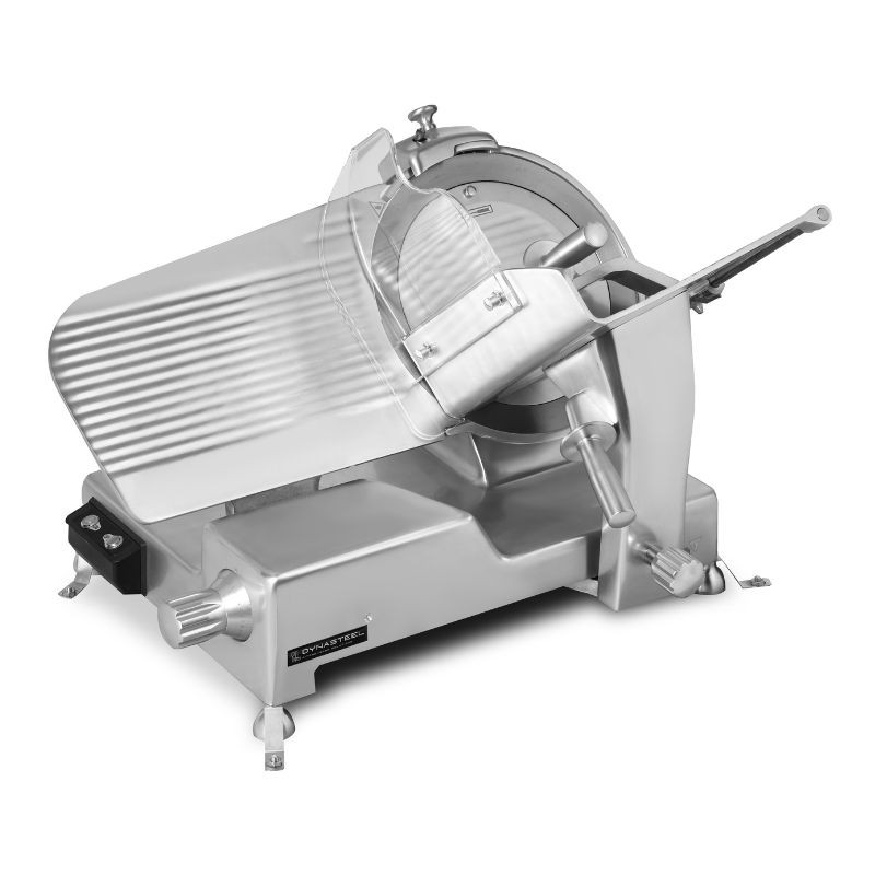 Luxe Semi-Automatische Ham Snijmachine 350 mm - Dynasteel Luxe Semi-Automatische Ham Snijmachine 350 mm - Dynasteel
