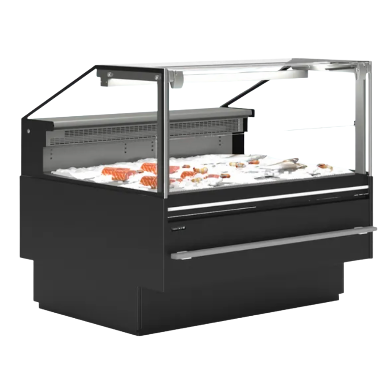 Premium-Service-Vitrine für frischen Fisch - 320 W Premium-Service-Vitrine für frischen Fisch - 320 W