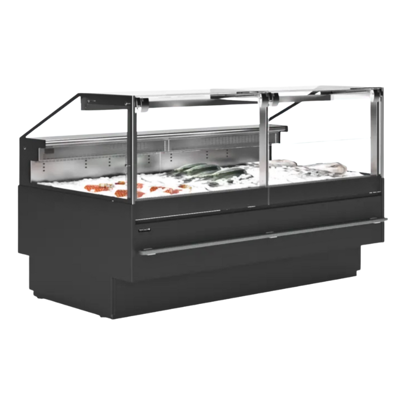 Premium Service Vitrine voor Verse Vis - 480 W