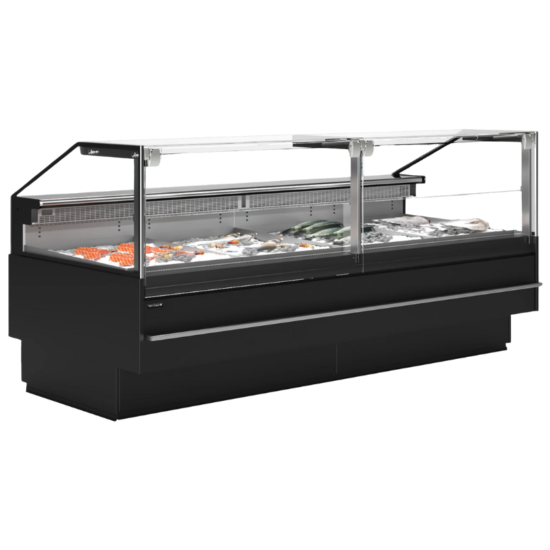 Premium Service Vitrine voor Verse Vis - 690 W Premium Service Vitrine voor Verse Vis - 690 W