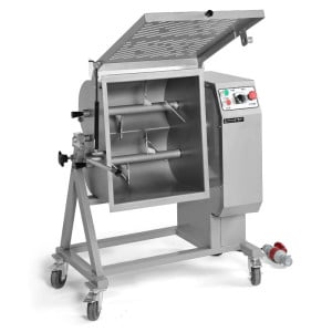 Elektrischer Fleischmischer 60 L - 48 kg - Dynasteel