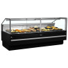 Zwarte Supermarkt Koelvitrine - 627 L - TEFCOLD