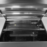 Zwarte Supermarkt Koelvitrine - 627 L - TEFCOLD