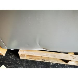 Gefrierschrank Edelstahloptik mit Glasschiebetüren - 500 L - TENSAI