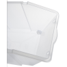 Set aus 3 Zutatenbehältern 30L + Deckel + 4 Räder