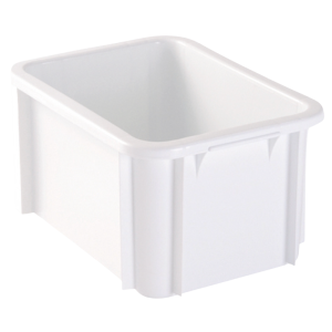 Rectangular Bin 15 L White
