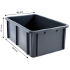 Rechthoekige Bak 35 L Wit