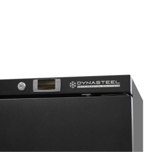 Koelkastkast 400 Liter - Positief Zwart - Dynasteel
