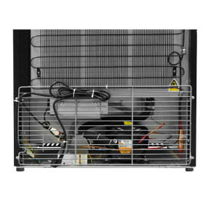 Koelkastkast 600 Liter - Positief Zwart - Dynasteel