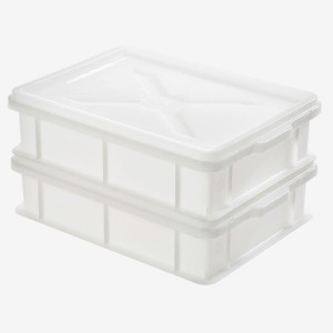Demi Bak voor Deeg 9L Wit - 400 x 300 mm - Gilac