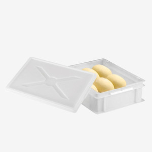 Demi Bak voor Deeg 9L Wit - 400 x 300 mm - Gilac