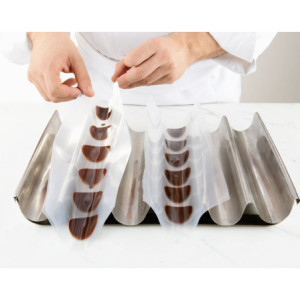 Plaque Fliesen Edelstahl - 350 x 300 mm - Matfer