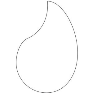 Polymere Komma Uitsteker - 90 x 58 mm - Matfer