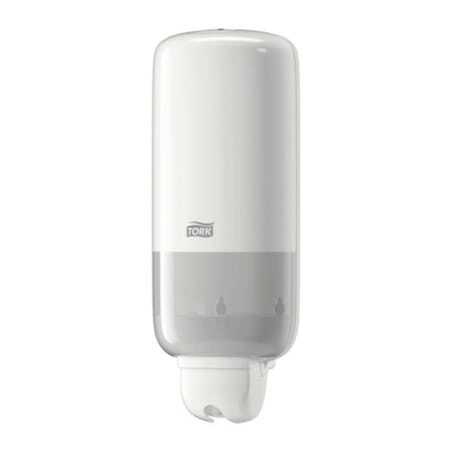 White Tork Elevation Liquid Soap Dispenser - Optimal hygiene and modern design