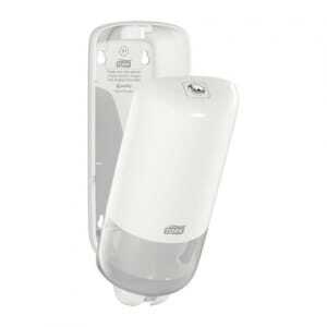 White Tork Elevation Liquid Soap Dispenser - Optimal hygiene and modern design