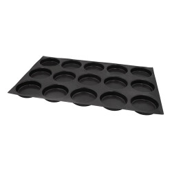 Moule à Florentins ou Quiches - 15 Empreintes - ⌀ 103 mm - Matfer