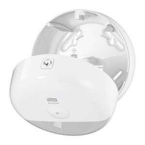 Verdeler Mini Toiletpapier Tork SmartOne® Wit - Efficiënte Blad-voor-Blad verdeling voor professionele sanitaire voorzieningen