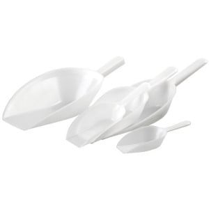 Polyethylene Flour Scoop - 187 mm - 0.125 L - Matfer