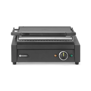 Contactgrill - Geribbelde platen - 340 x 235 mm - HENDI