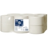 Mini jumbo advanced white toilet paper - Pack of 12 from Tork, economical and efficient.