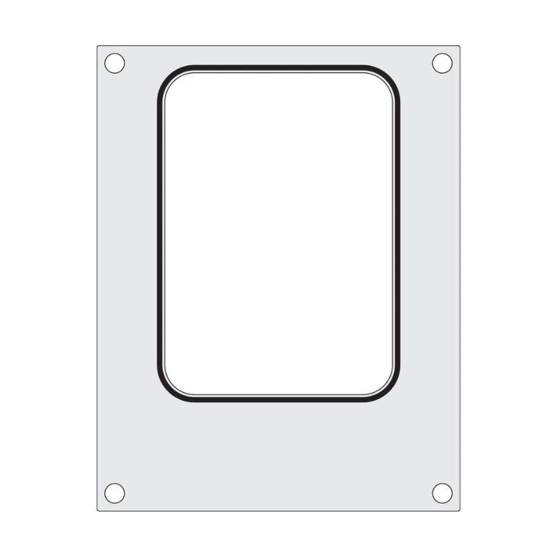 Sealing Matrix for Manual Sealer - 187 x 137 mm - HENDI