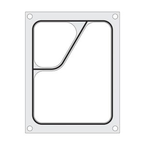 Colt Verzegelingsmatrijs voor Handmatige Verzegelaar - 2 Compartimenten - HENDI