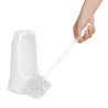 Brosse Ronde et Support WC - Blanc - Jantex