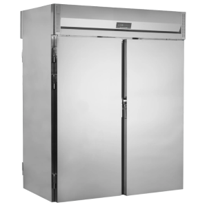 Refrigerated Cabinet with Pass-Through Trolley 4 Positive Doors - Stainless Steel - 832 L
