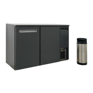 Kühlschrank für Fässer 2 Türen - Gruppe rechts - 367 L - TEFCOLD