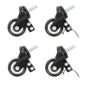 Roues pour Tables Inox et Plonges - Lot de 4 - Dynasteel