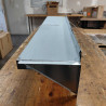Roestvrijstalen Wandplank 1400x300mm Dynasteel - Professionele kwaliteit