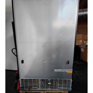 Positieve Koelvitrine 2 Deuren Zwart - 1000L | CombiSteel