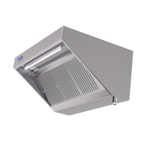 Komplette Snackhaube 900 - Länge 1600 - Motor, LED und Dimmer - Dynasteel