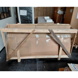 Komplette Snackhaube 900 - Länge 1600 - Motor, LED und Dimmer - Dynasteel