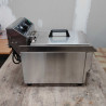 Professionelle Fritteuse 13L mit Ablass aus Edelstahl - Dynasteel