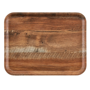 Rectangular Tray Madeira - Brown Oak - 280 x 200 mm - Cambro