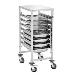 Chariot Gastronorm 7 niveaus GN1/1 Barstcher