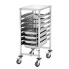 Chariot Gastronorm 7 niveaus GN1/1 Barstcher