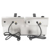 Friteuse Professionnelle - 2 x 10 L - Dynasteel