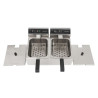 Friteuse Professionnelle - 2 x 10 L - Dynasteel