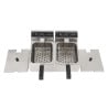 Professionelle Fritteuse - 2 x 10 L - Dynasteel