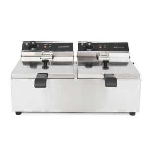 Professionelle Fritteuse - 2 x 10 L - Dynasteel