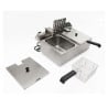 Professionelle Fritteuse - 2 x 10 L - Dynasteel