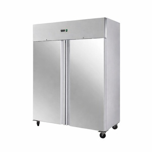Edelstahl-Kühlschrank Negativ GN 2/1 - 1400 L - Dynasteel